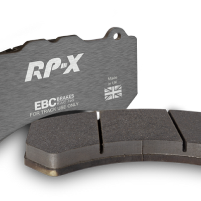 EBC Racing 2020+ Toyota GR Supra 2.0T/3.0T (w/13.6in Rear Rotor) RP-X Race Rear Brake Pads
