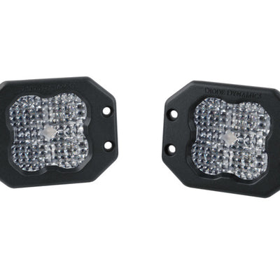 Diode Dynamics SS3 Sport RBL - White Flood Flush (Pair)