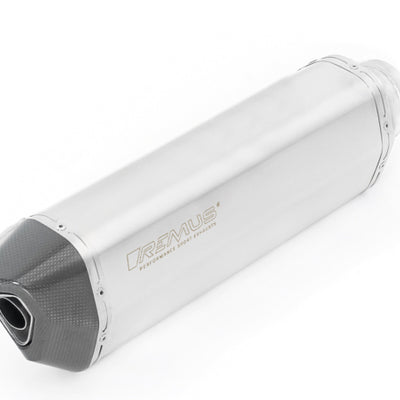 Remus 2019 BMW R 1250 RT Black Hawk Stainless Steel Race Slip On