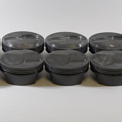 Mahle Piston Set SBF 565cid 4.600in Bore 4.250in Stroke 6.385in Rod .990in Pin 28cc 15.5 CR