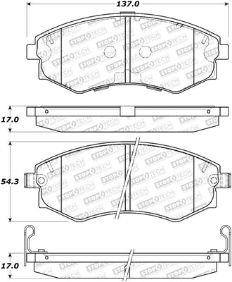 StopTech Street Brake Pads