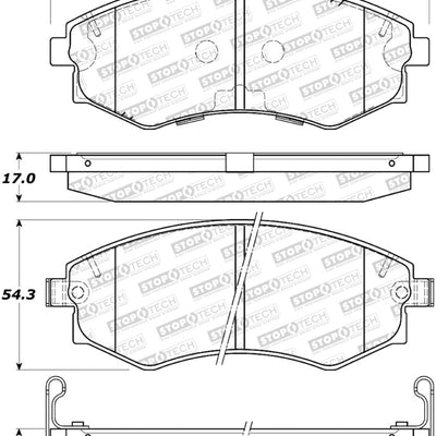 StopTech Street Brake Pads