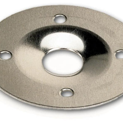 Moroso Quick Fastener Reinforcing Plate - 1.75in OD x .43in ID x .032in Tall - Aluminum - 10 Pack