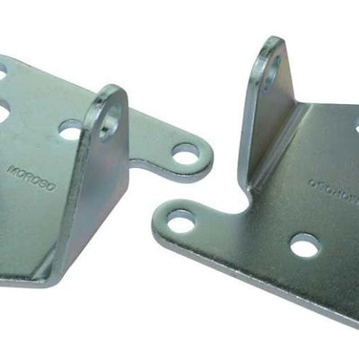 Moroso Chevrolet Big Block/Small Block Motor Mounts - 2-1/8in x 2-3/8in x 3/16in - Steel - 2 Pack