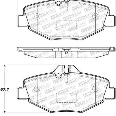 StopTech Street Brake Pads