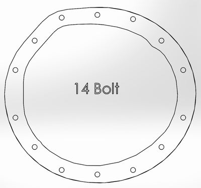 AFE Rear Differential Cover Black w/Machined Fins Nissan Titan XD 16-19 - w/Oil