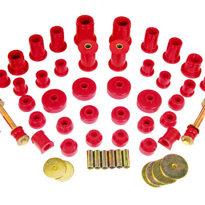 Prothane 86-88 Toyota Truck 4wd Total Kit - Red