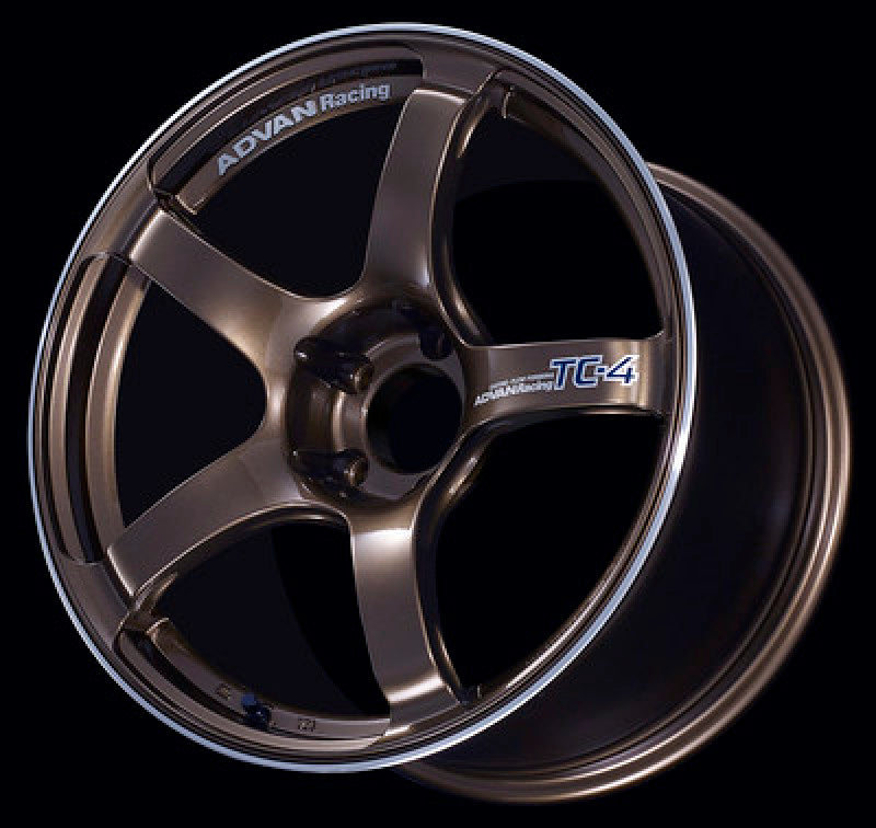 Advan TC4 16x8.0 +38 4x100 Umber Bronze Metallic Wheel (No Ring)