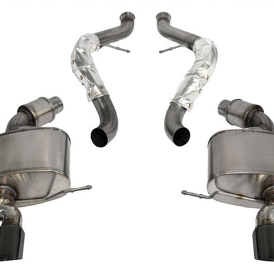 Corsa 2008-2012 BMW M3 E90 Black Sport Cat-Back Exhaust