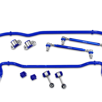 SuperPro 2015 Audi A3 TDI Prestige Front / Rear 24mm & 22mm Adjustable Sway Bar and End Link Kit