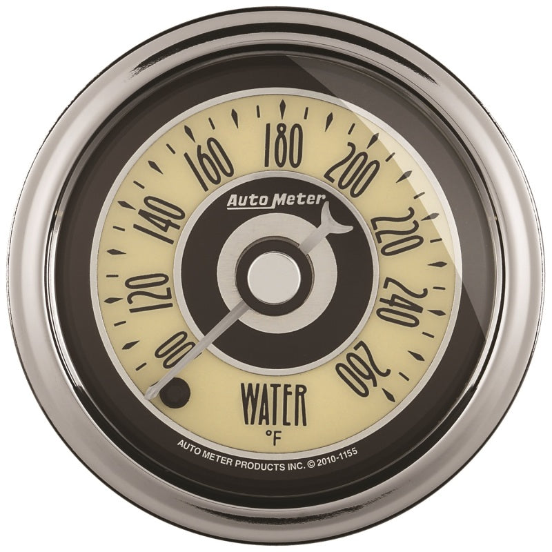 Autometer Cruiser Ad 2-1/16in Full Sweep Electric 100-260 Deg F Water Temperature Gauge