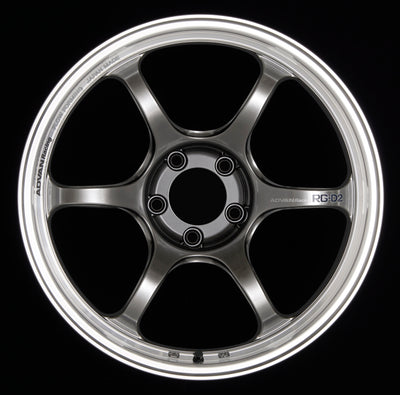 Advan RG-D2 16x5.5 +38 4x100 Machining and Racing Hyper Black Wheel