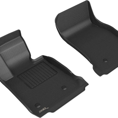 3D MAXpider 12-19 BMW 1 Series Kagu Floor Mat- Black R1