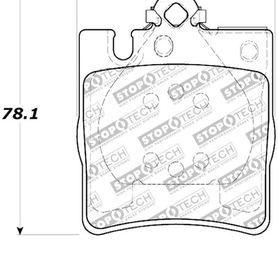 StopTech Street Touring Brake Pads