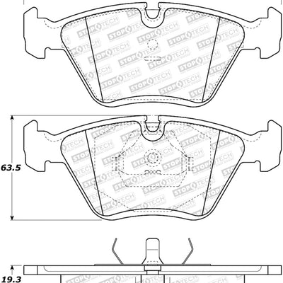 StopTech Street Brake Pads