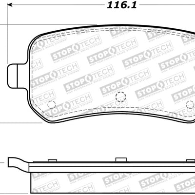 StopTech Street Brake Pads