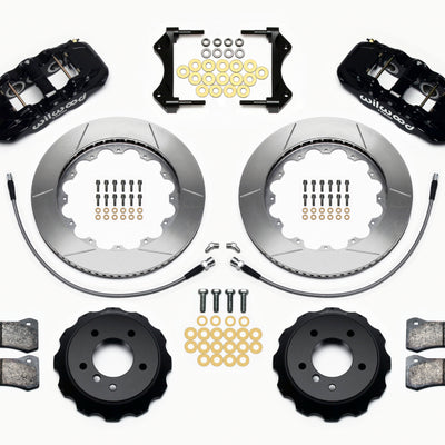 Wilwood AERO6 Front Hat Kit 14.00 2007-2011 BMW E90 Series w/Lines