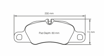 Pagid Porsche 718 Boxster, Cayman S, 996/997 C & C4, Boxster, Cayman S, GTS RSL29 Front Brake Pads
