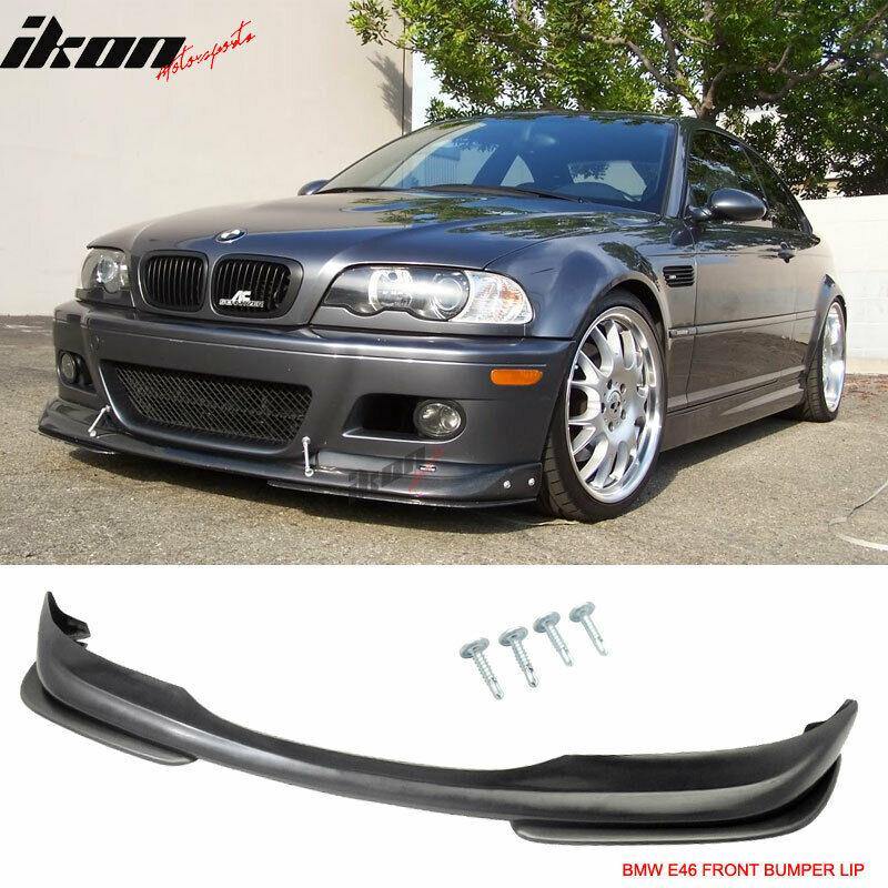 01-06 BMW E46 M3 AC-S PU Front Bumper Lip - HoneyComb Motorsports