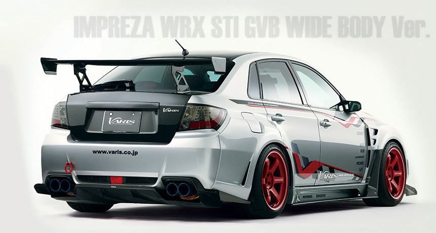 Varis Full Widebody Kit D - Subaru GRB STi Sedan (08-14')