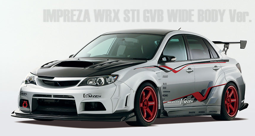 Varis Full Widebody Kit C - Subaru GVB STi Sedan (08-14')