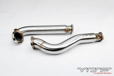 VRSF 3" Stainless Steel Catless Downpipe - 08-10 BMW 535i/xi